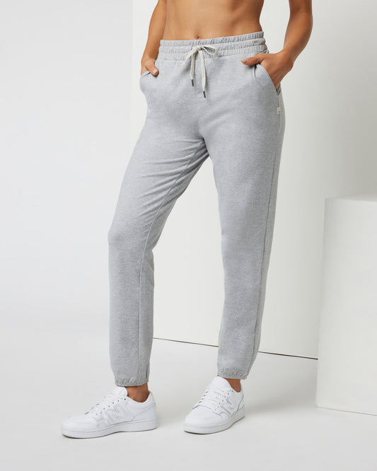 Women Vuori Granite Performance Jogger Light Heather Grey