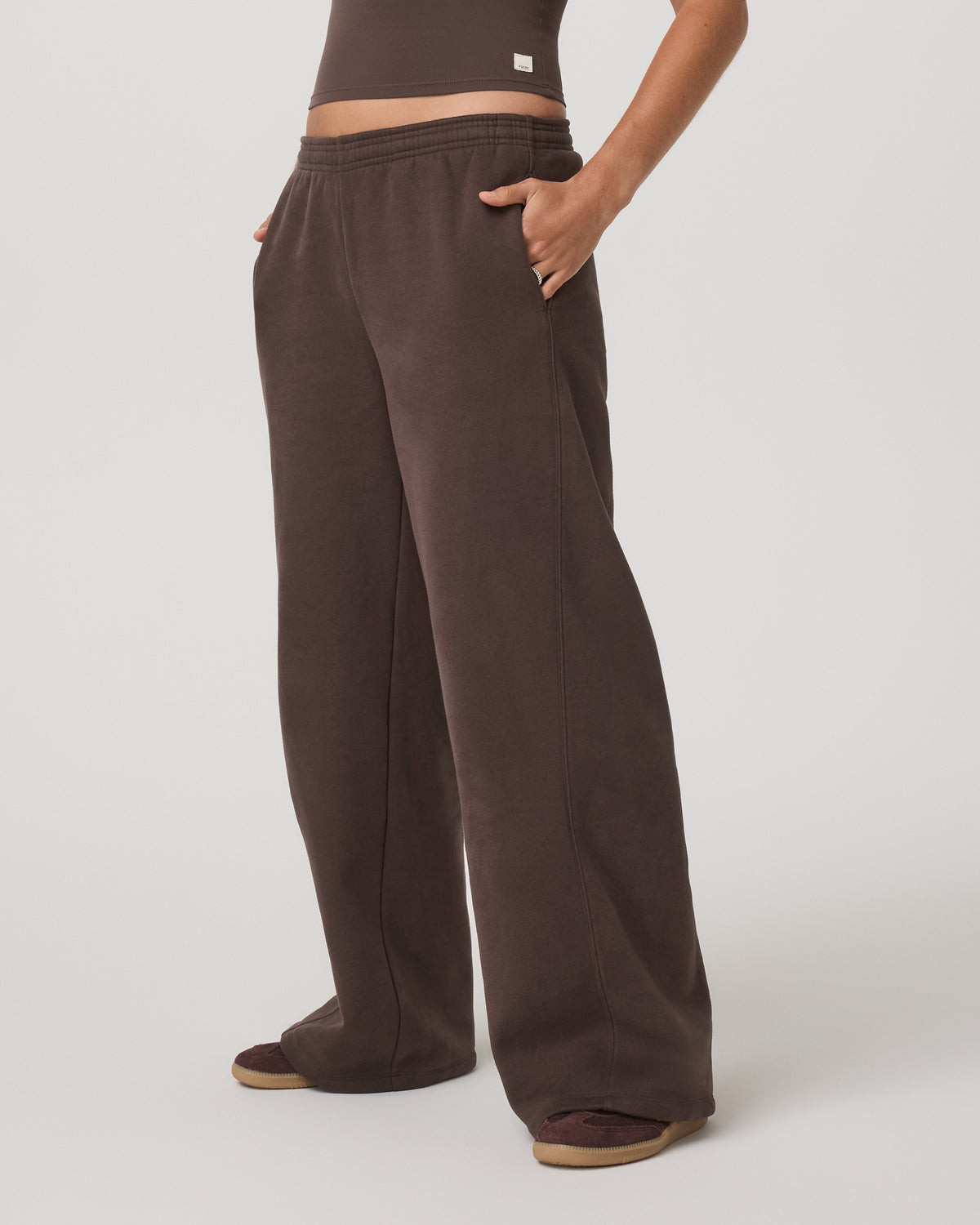 Women Vuori Restore Ultra Wideleg Sweatpant Women's Java Pants