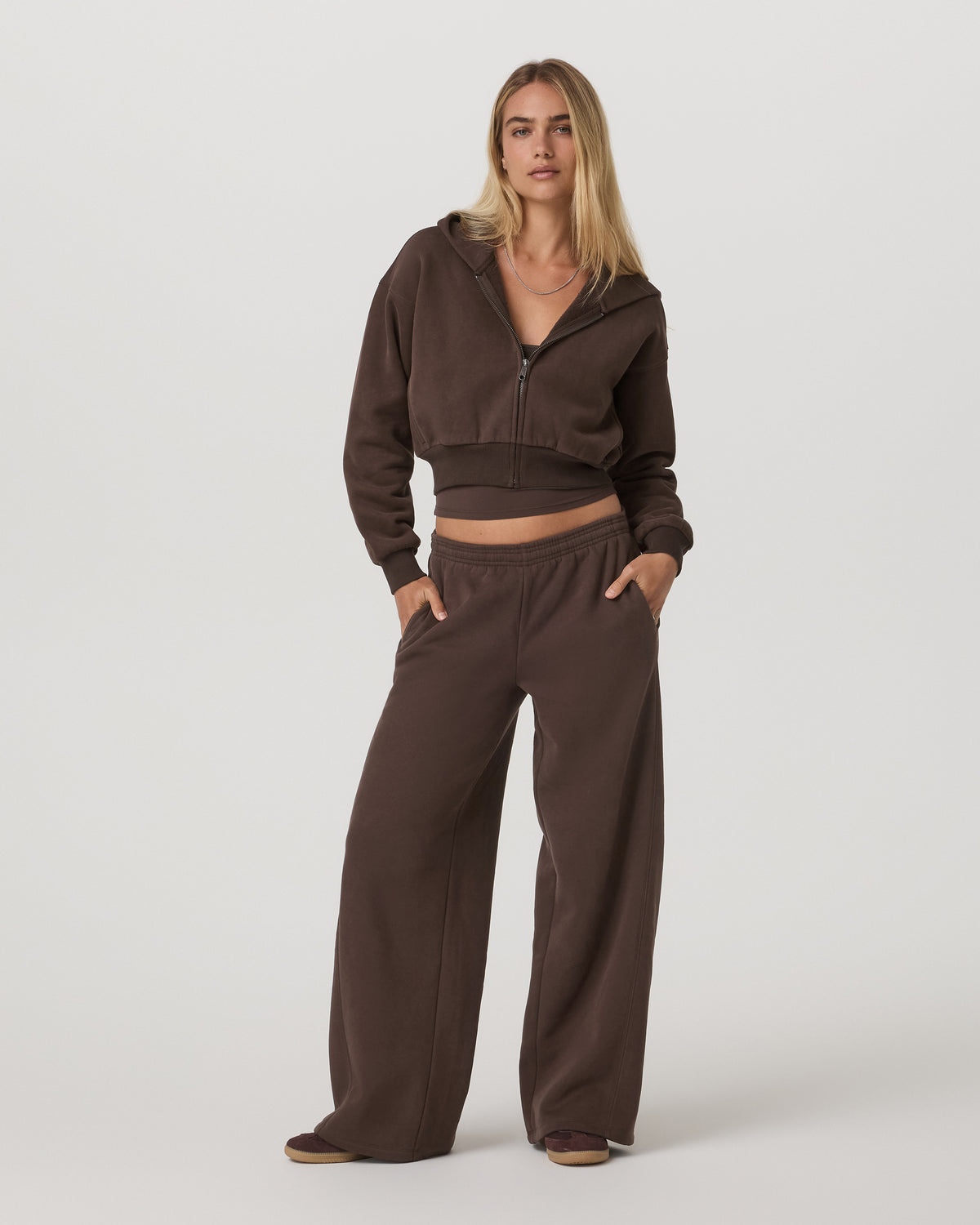 Women Vuori Restore Ultra Wideleg Sweatpant Women's Java Pants