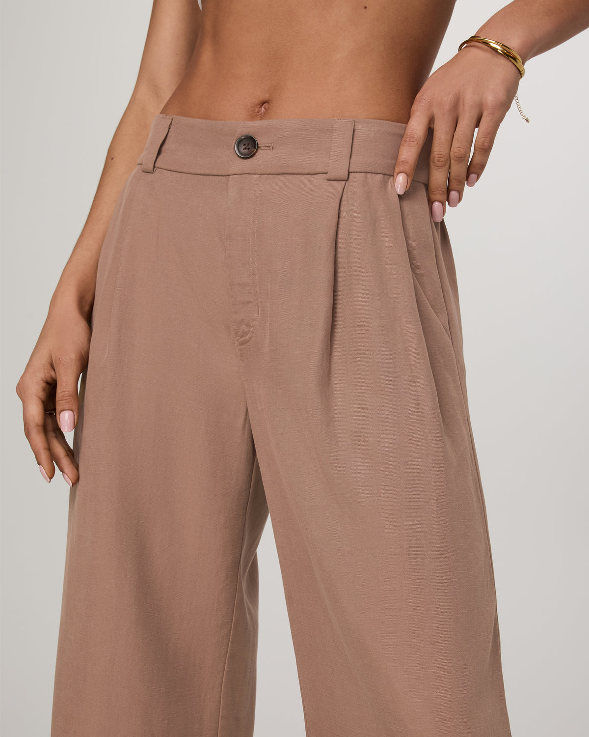 Women Vuori Trestles Twill Wideleg Women's Nutmeg Trouser Pants