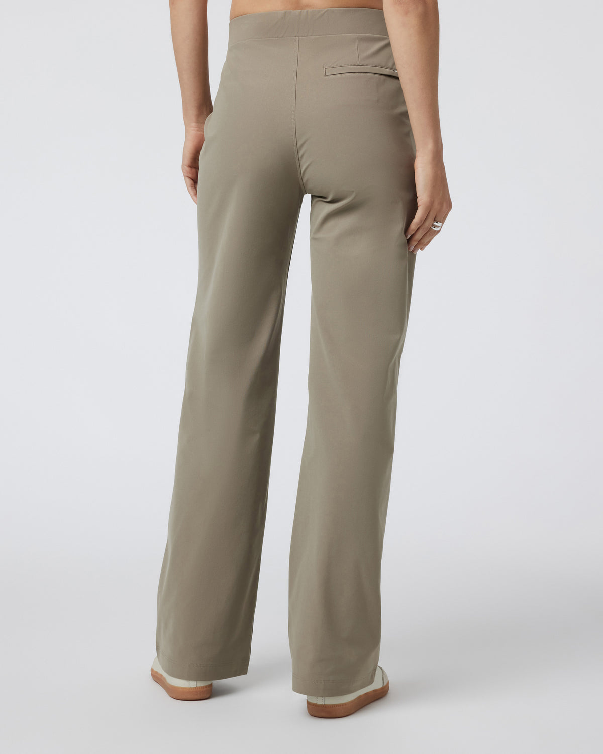 Women Vuori Womens Meta Wideleg Taupe Tailored Pants