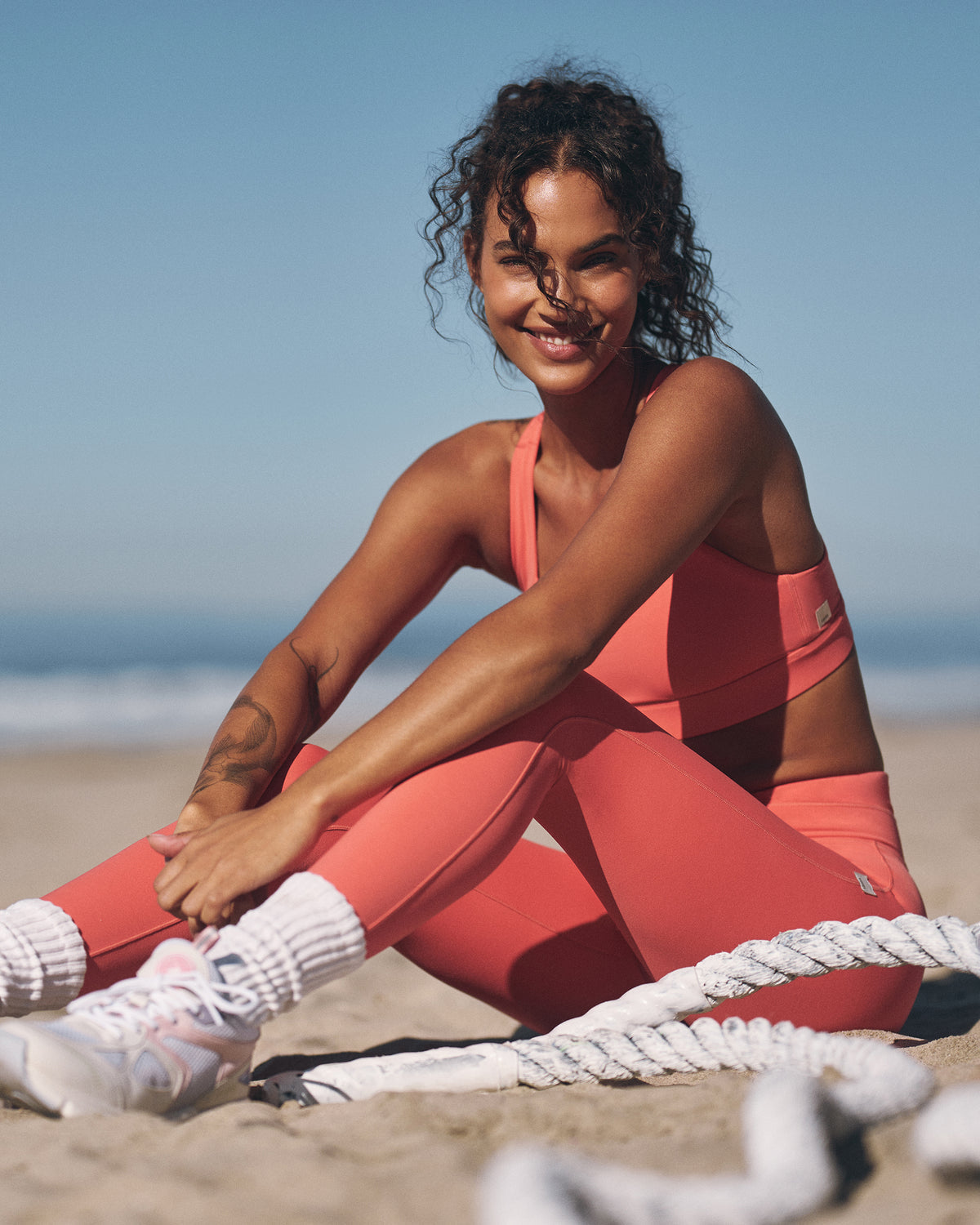 Women|New Vuori Daily Form Legging Women's Bright Coral Leggings