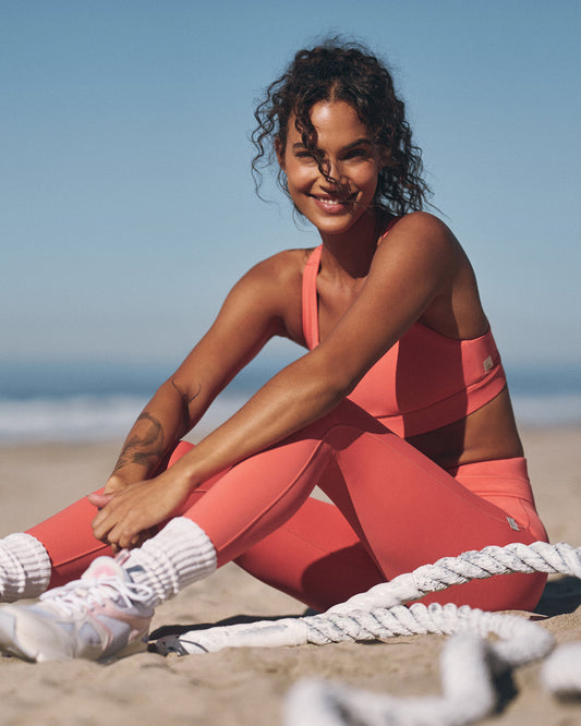 Women|New Vuori Daily Form Legging Women's Bright Coral Leggings