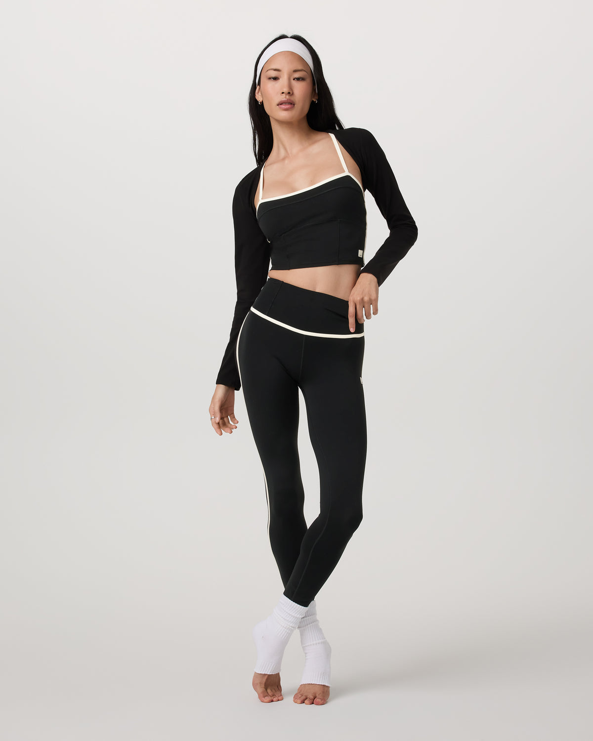Women|New Vuori Vuori AllTheFeels™ Corset Legging Black Leggings