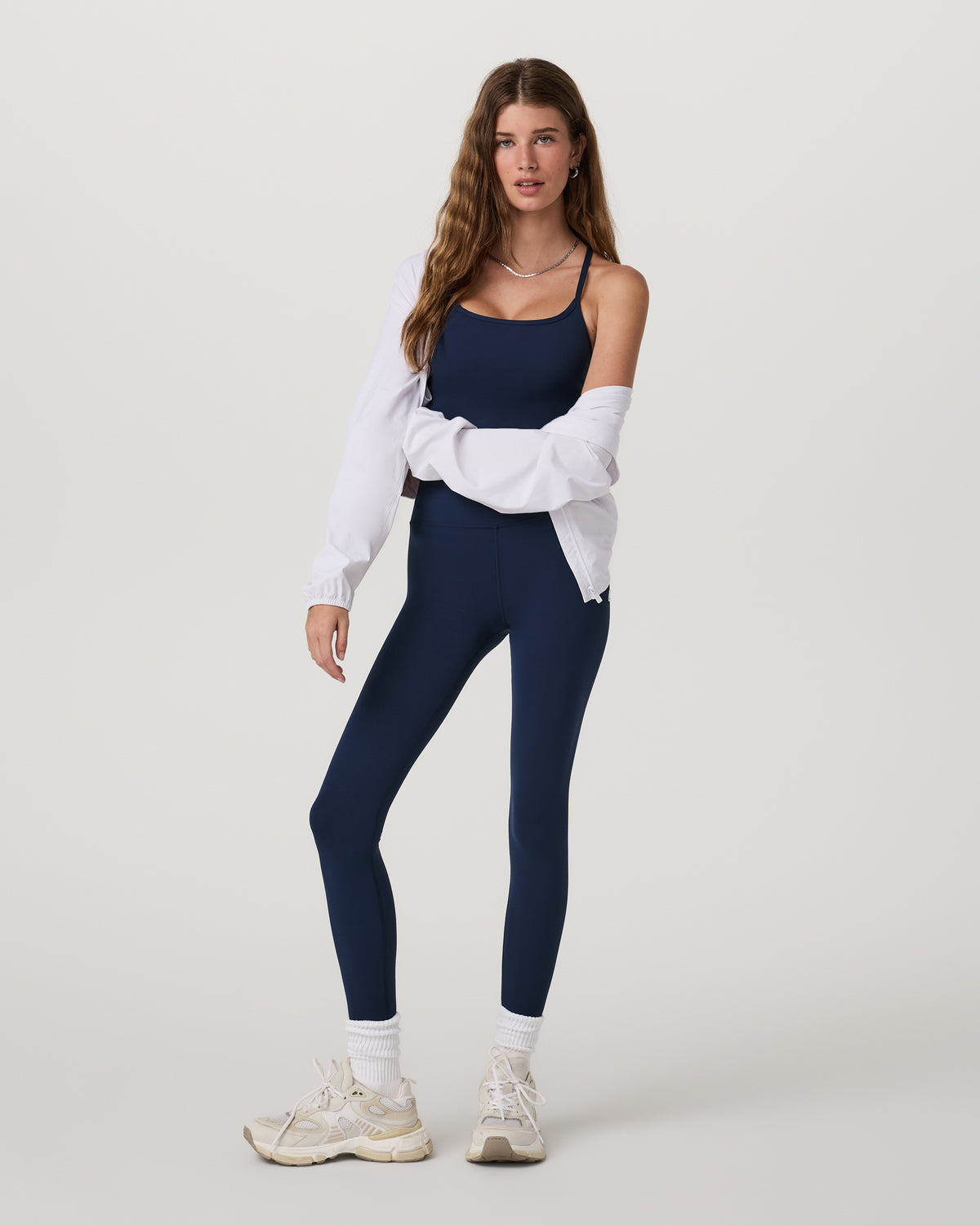 Women Vuori Vuori AllTheFeels™ Legging - Short Blue Coast Leggings