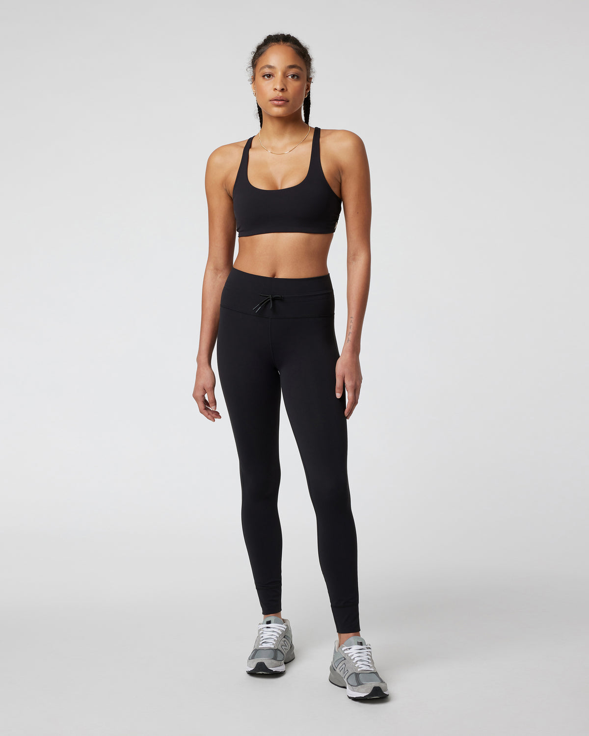 Women Vuori Daily Legging - Long Black Tall Leggings