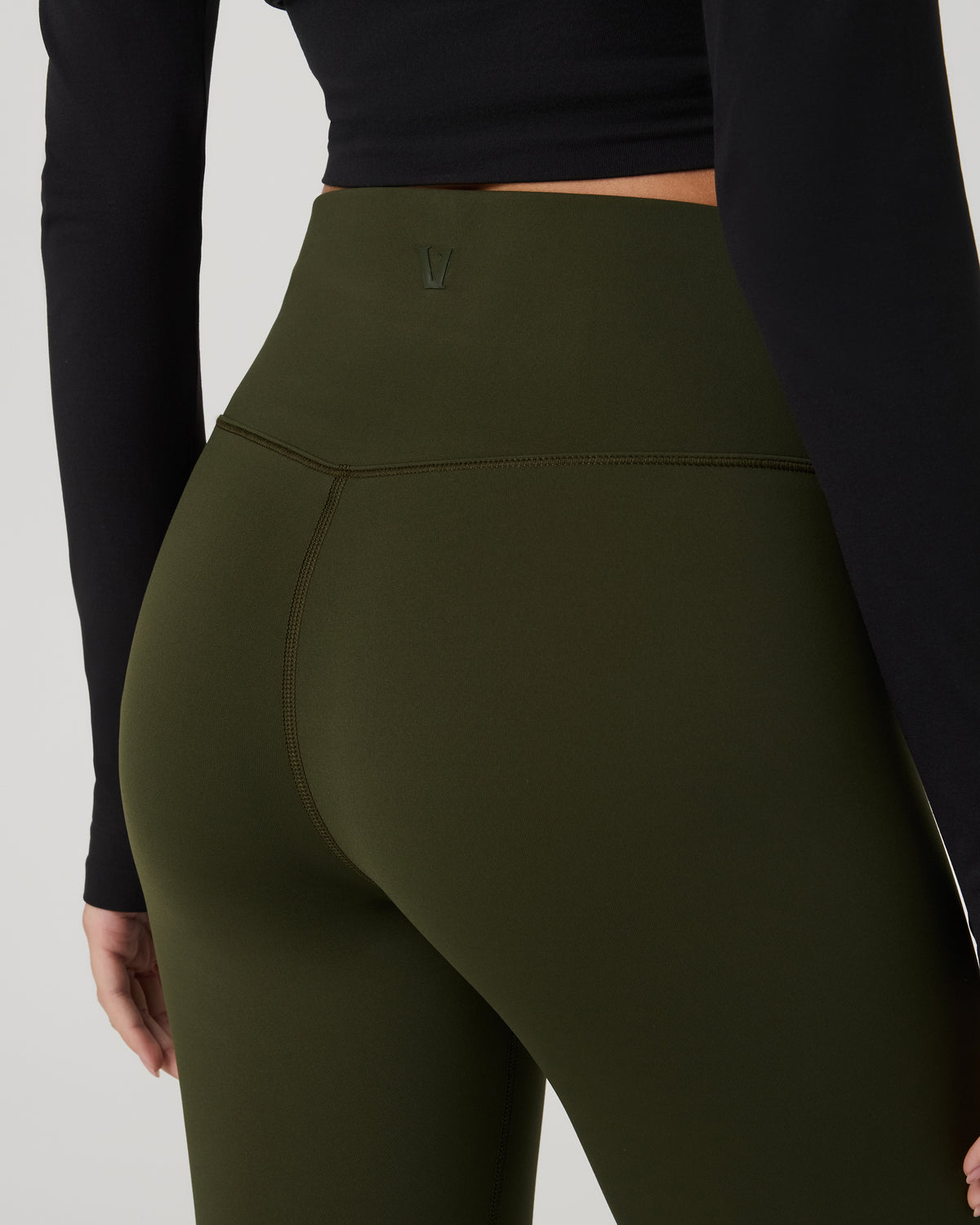 Women Vuori Chilled Out Legging Women's Olive High-Waist Leggings