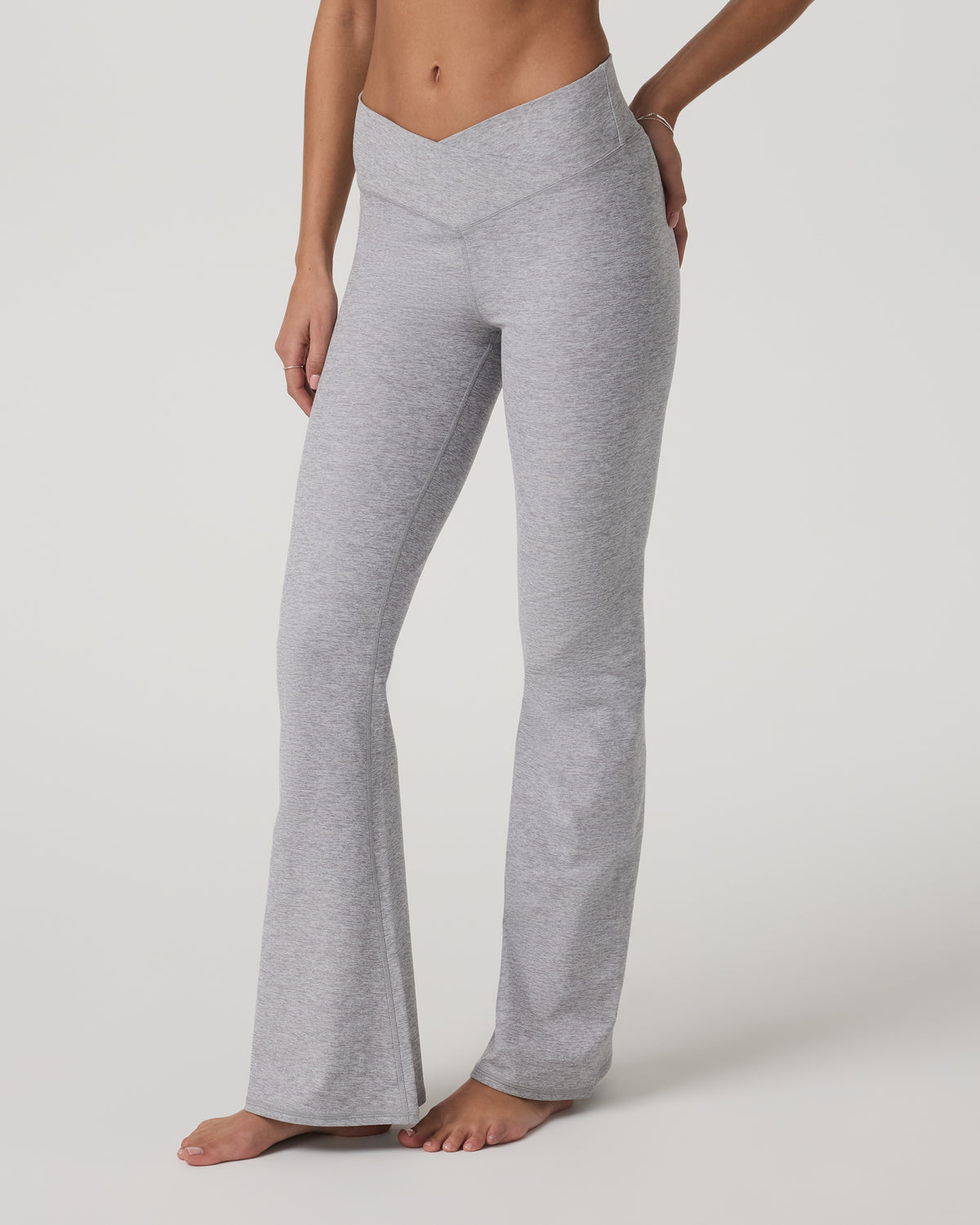 Women Vuori Elevation Rhythm Flare Light Heather Grey