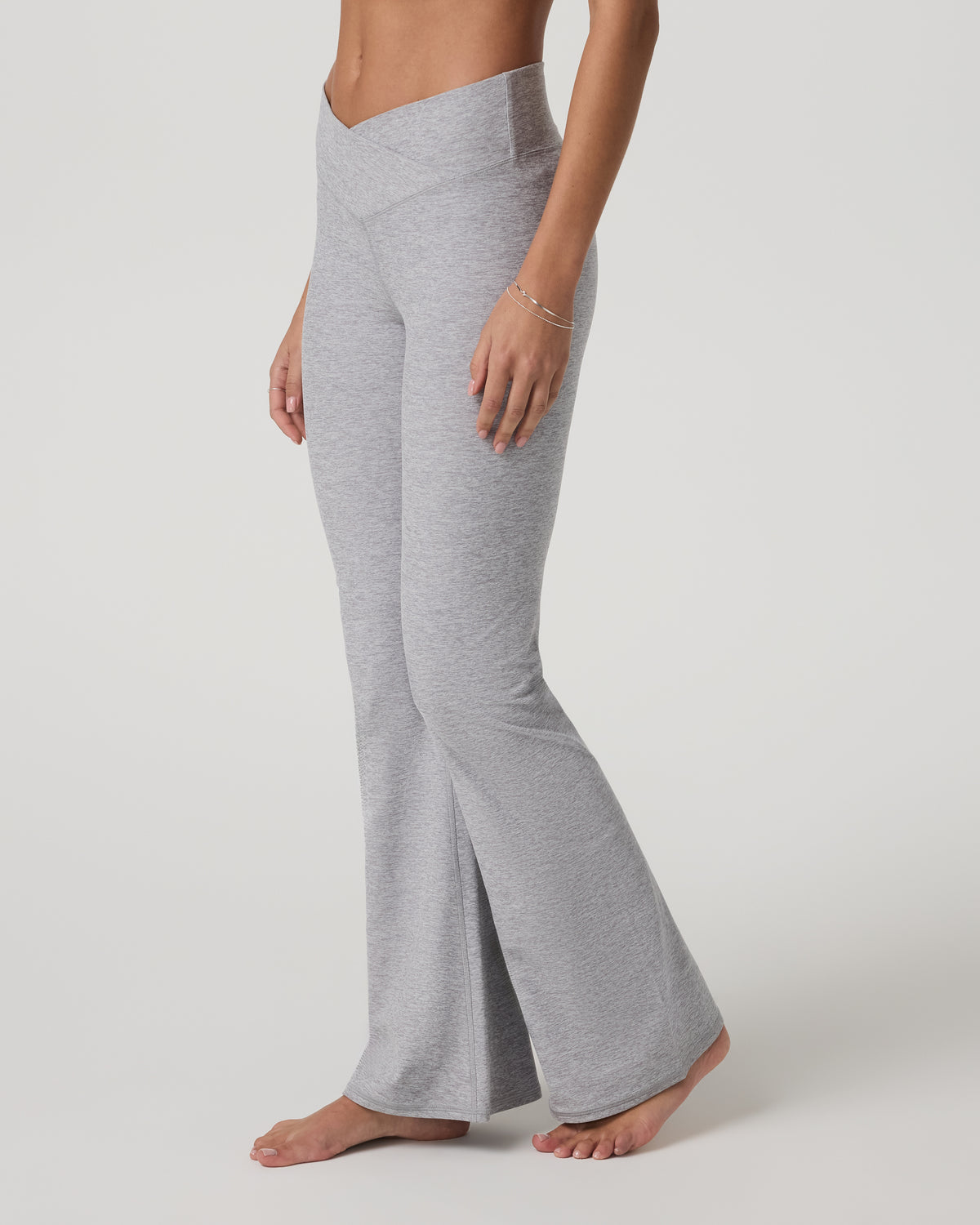 Women Vuori Elevation Rhythm Flare Light Heather Grey