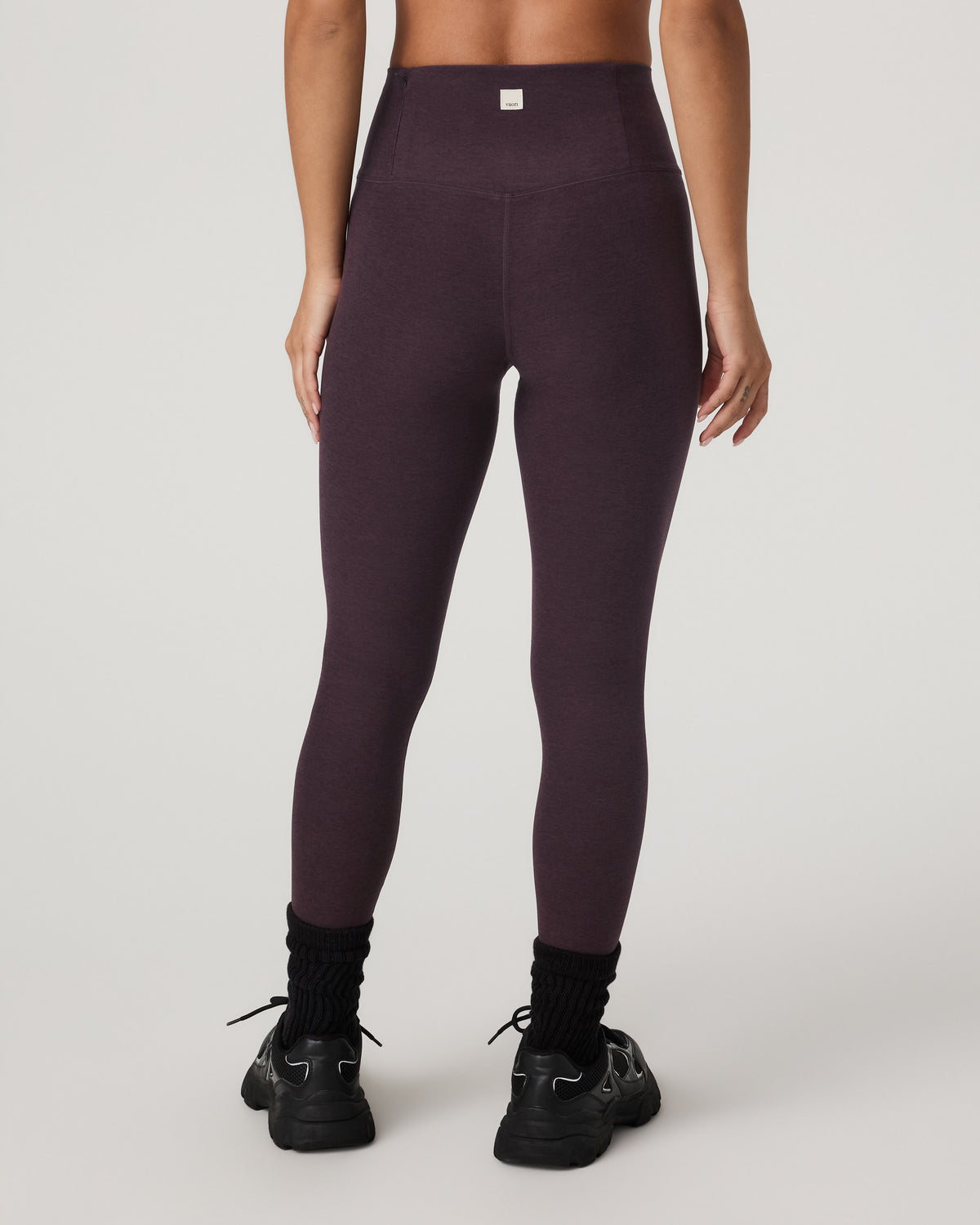 Women Vuori Clean Elevation Legging Women's Raisin Heather Legging