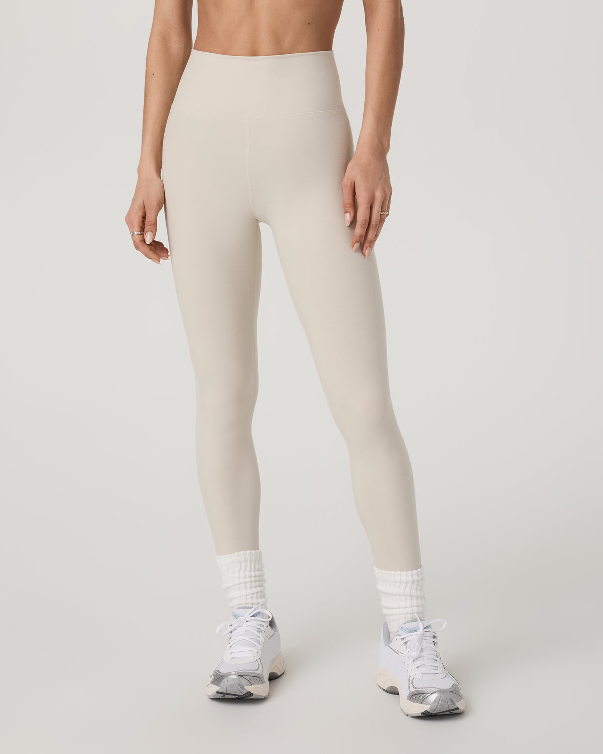 Women Vuori Clean Elevation Legging Women's Bone Heather Leggings
