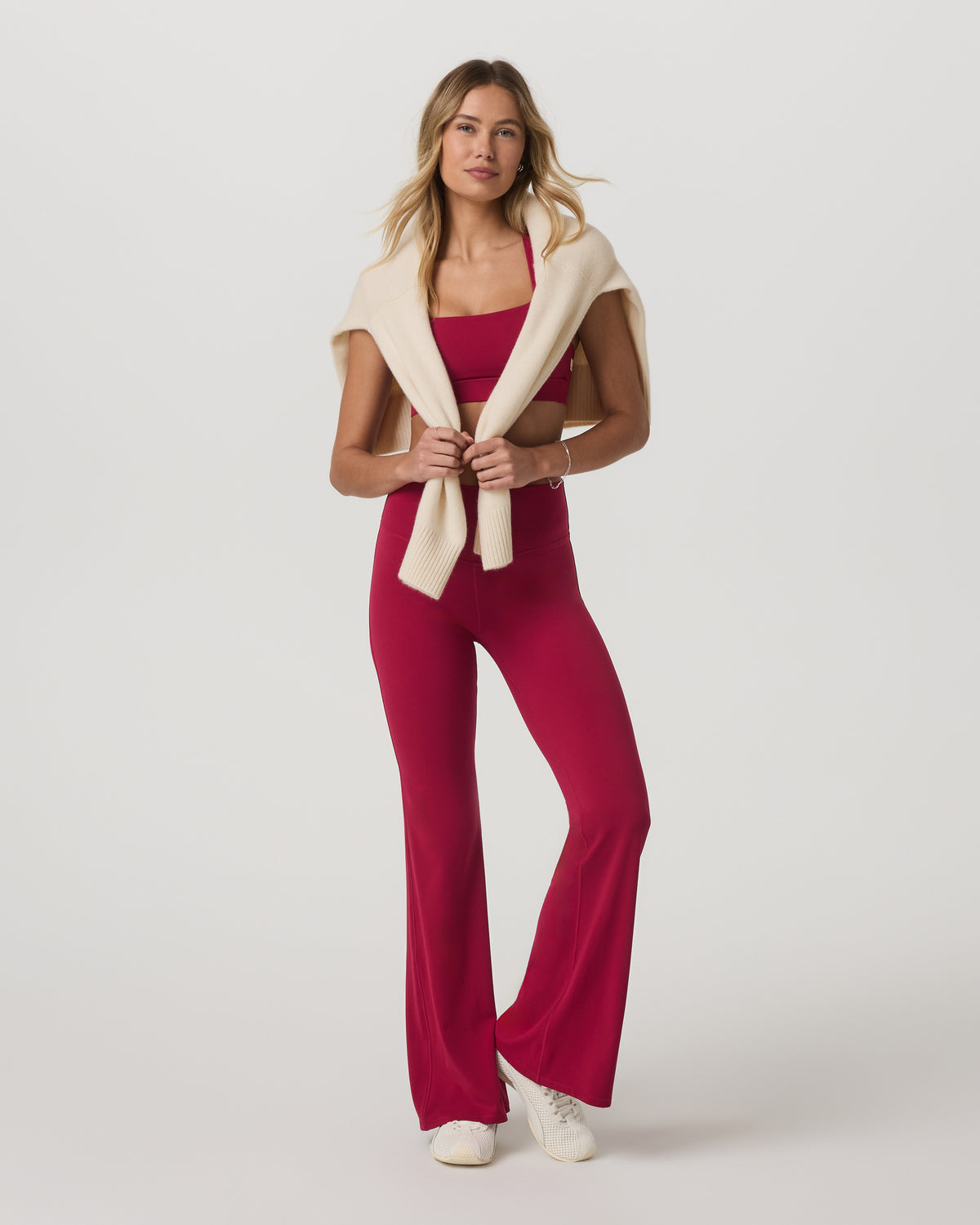 Women Vuori Vuori AllTheForm™ Flare - Short Strawberry Leggings