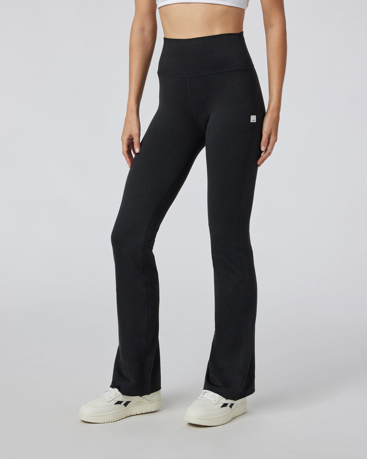 Women Vuori Halo Slim Flare Women's Black Flare Leggings