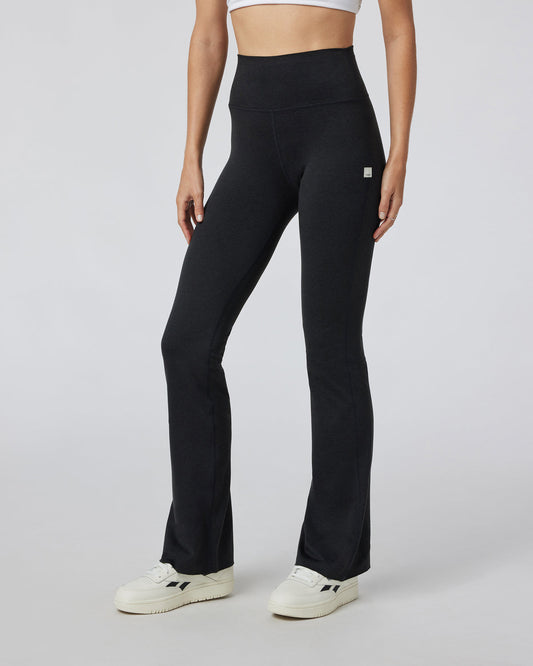 Women Vuori Halo Slim Flare Women's Black Flare Leggings