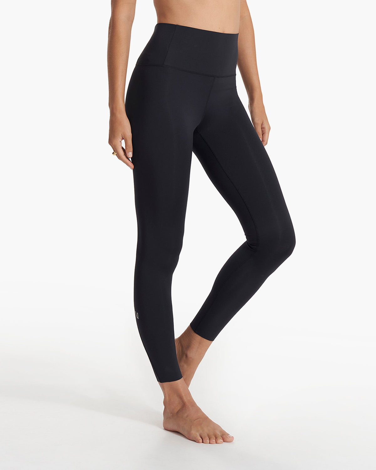 Women Vuori Evolve Legging Smooth Black 7/8 Leggings