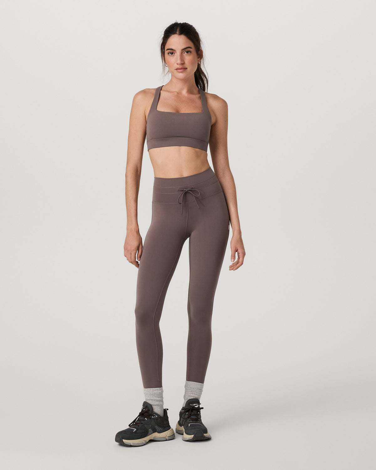 Women Vuori Women's Daily Form Legging - Short Huckleberry
