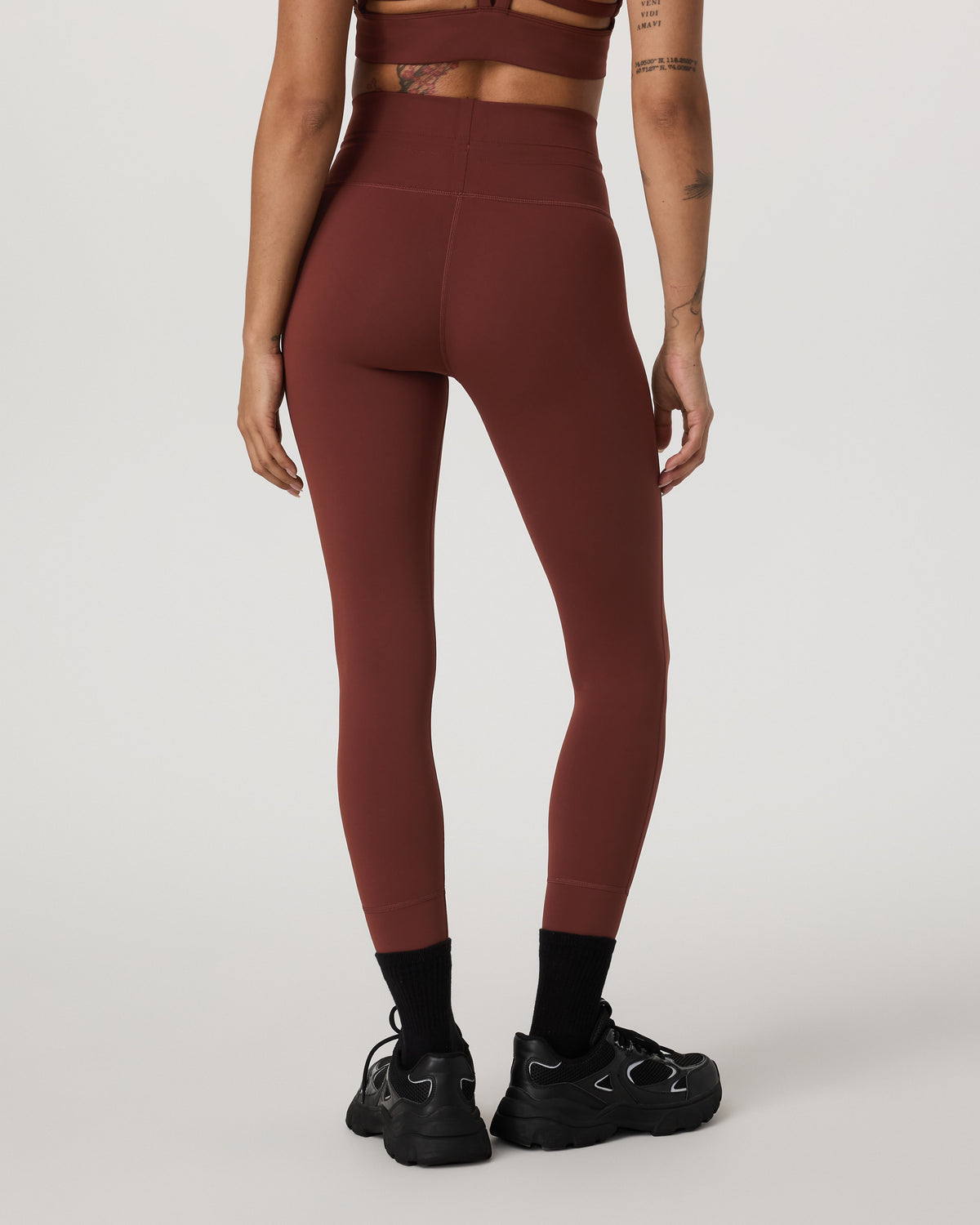 Women Vuori Daily Legging Women's Burnt Sienna Workout Leggings