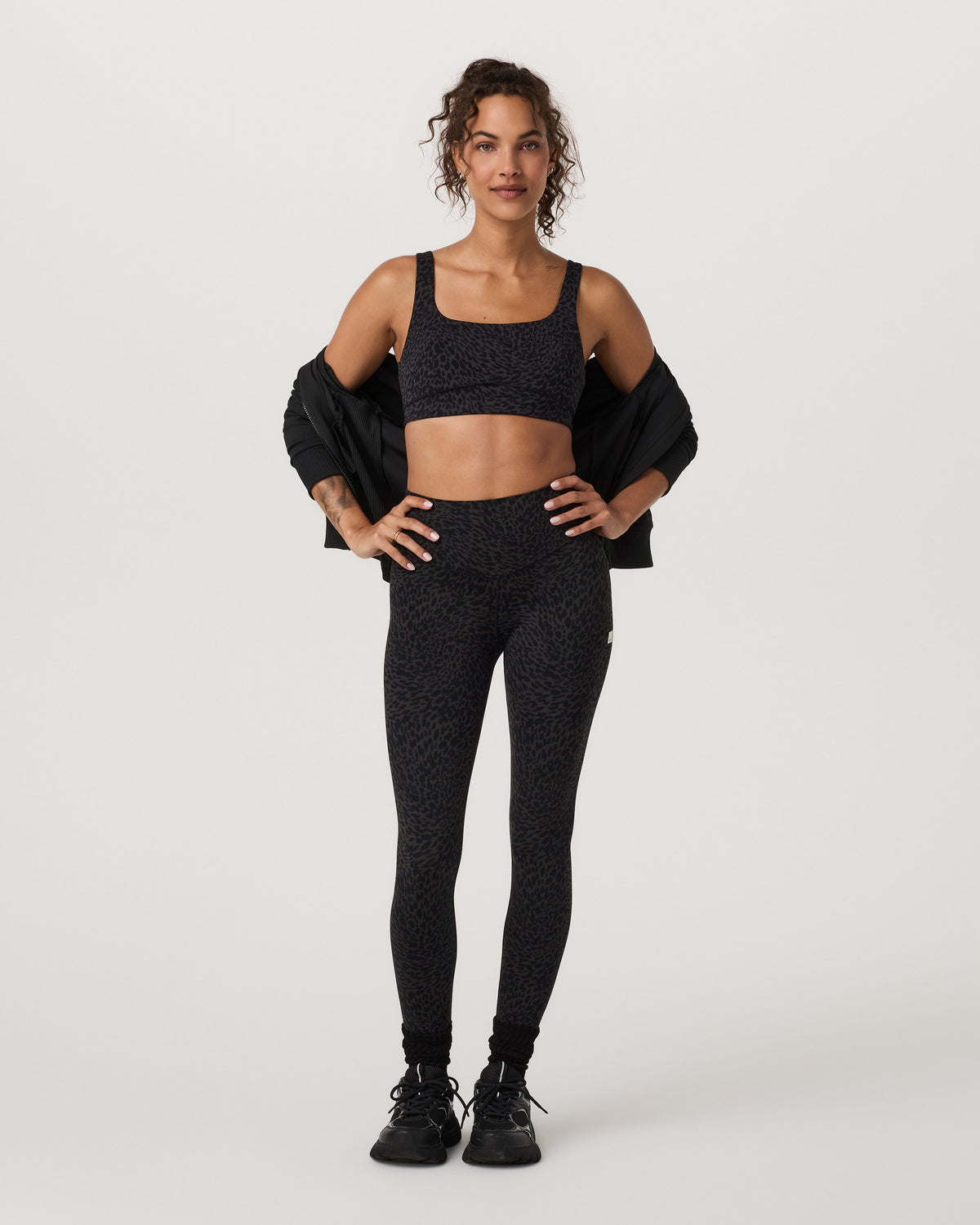 Women Vuori Vuori AllTheForm™ Legging Black Blurred Torrent Legging