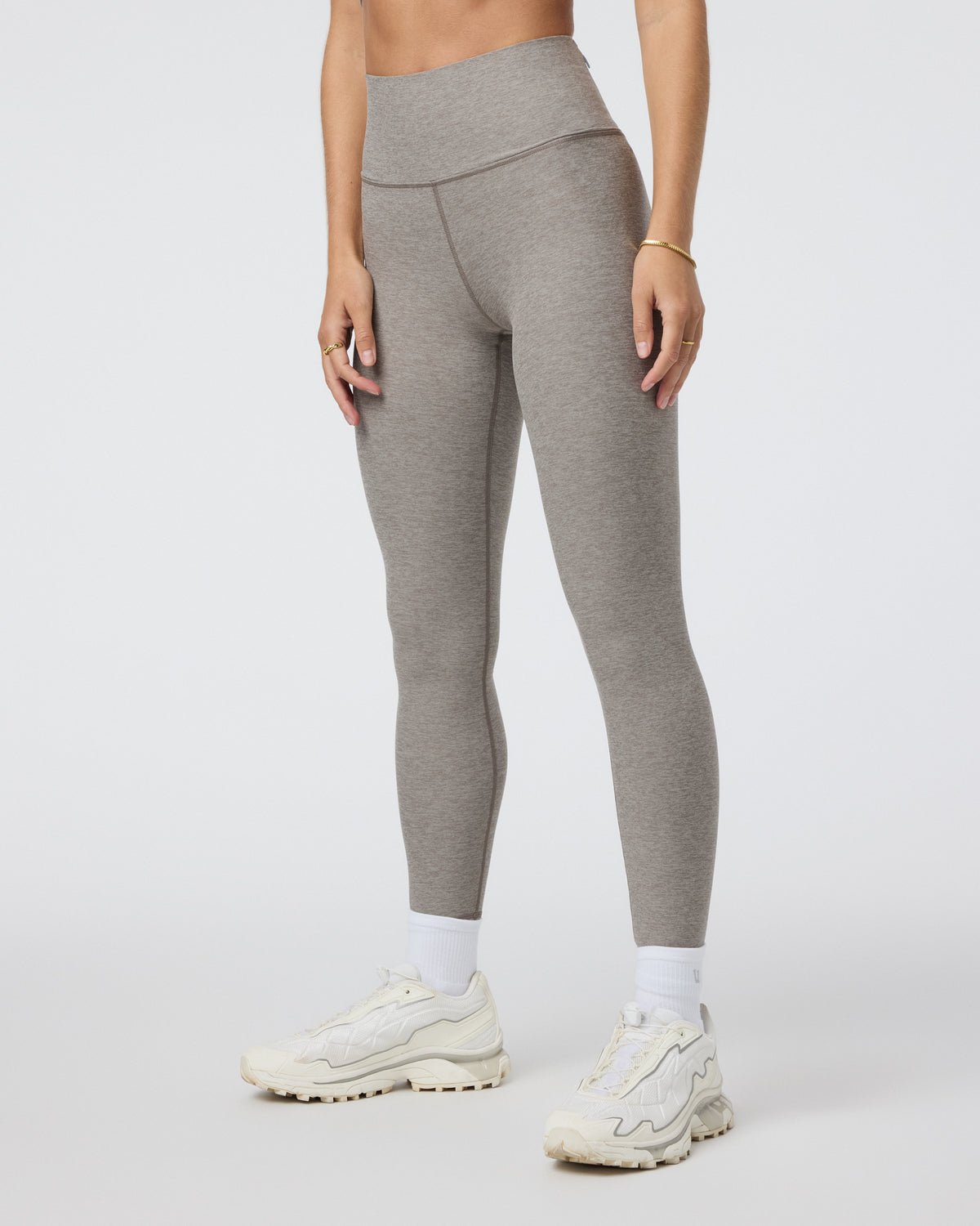 Women Vuori Clean Elevation Legging Cobblestone Heather