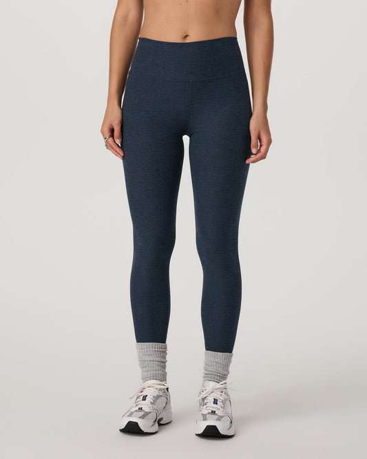 Women Vuori Clean Elevation Legging-Long Midnight Heather
