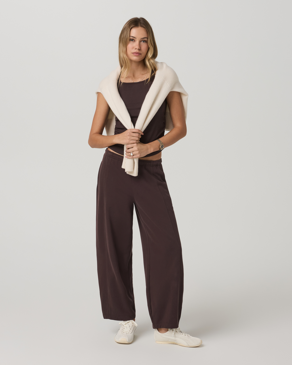 Women|New Vuori Sedona Barrel Sweatpant Women's French Roast Sweatpants