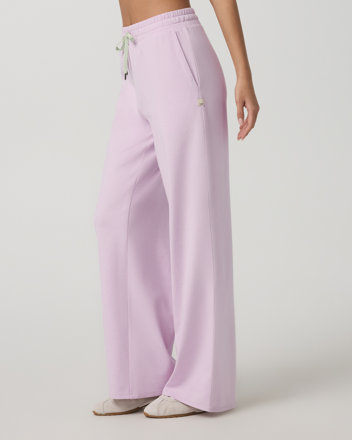 Women|New Vuori Halo Essential Wideleg Women's Lilac Breeze Heather Pants