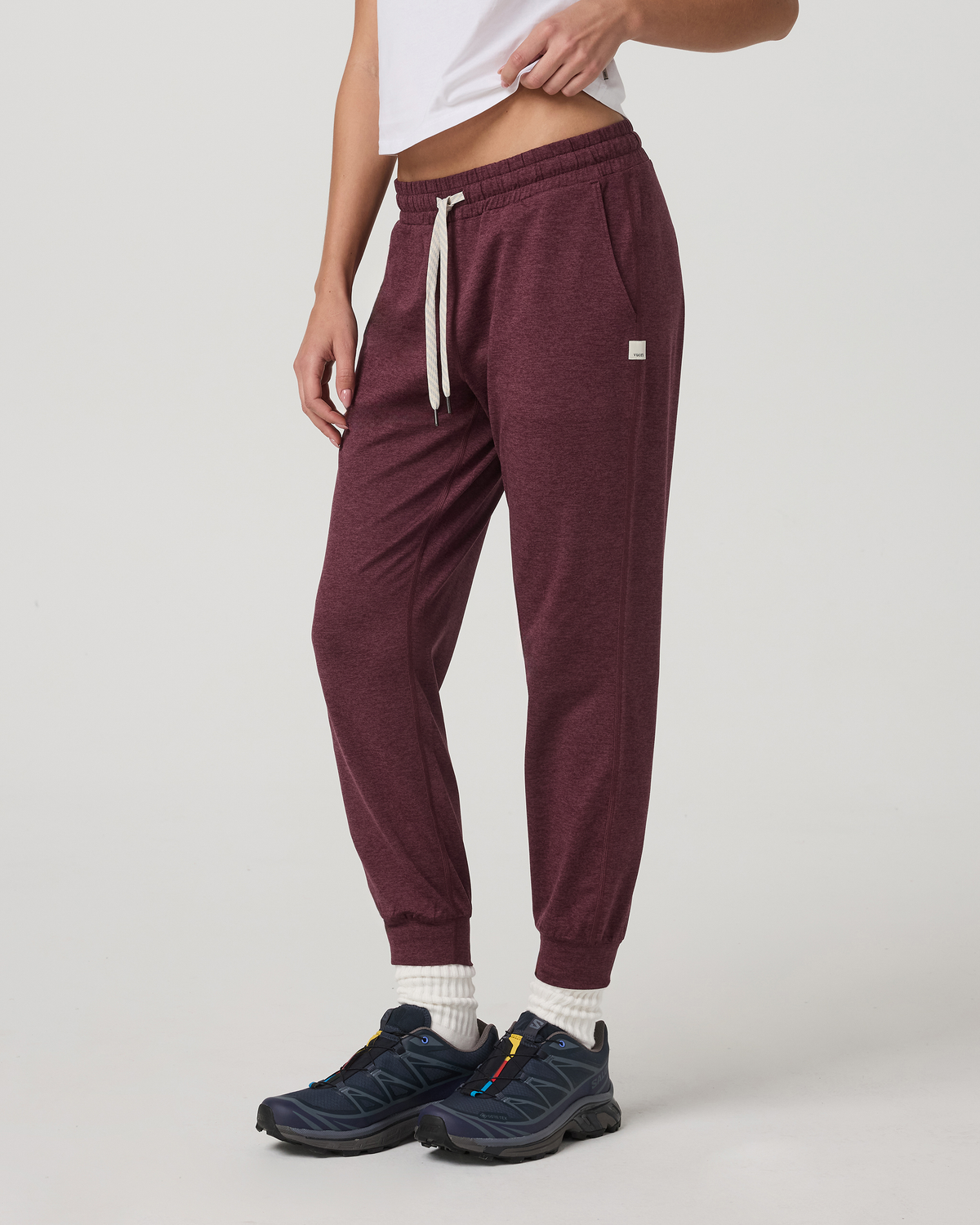 Women|New Vuori Performance Jogger - Long Women's Fig Heather Joggers