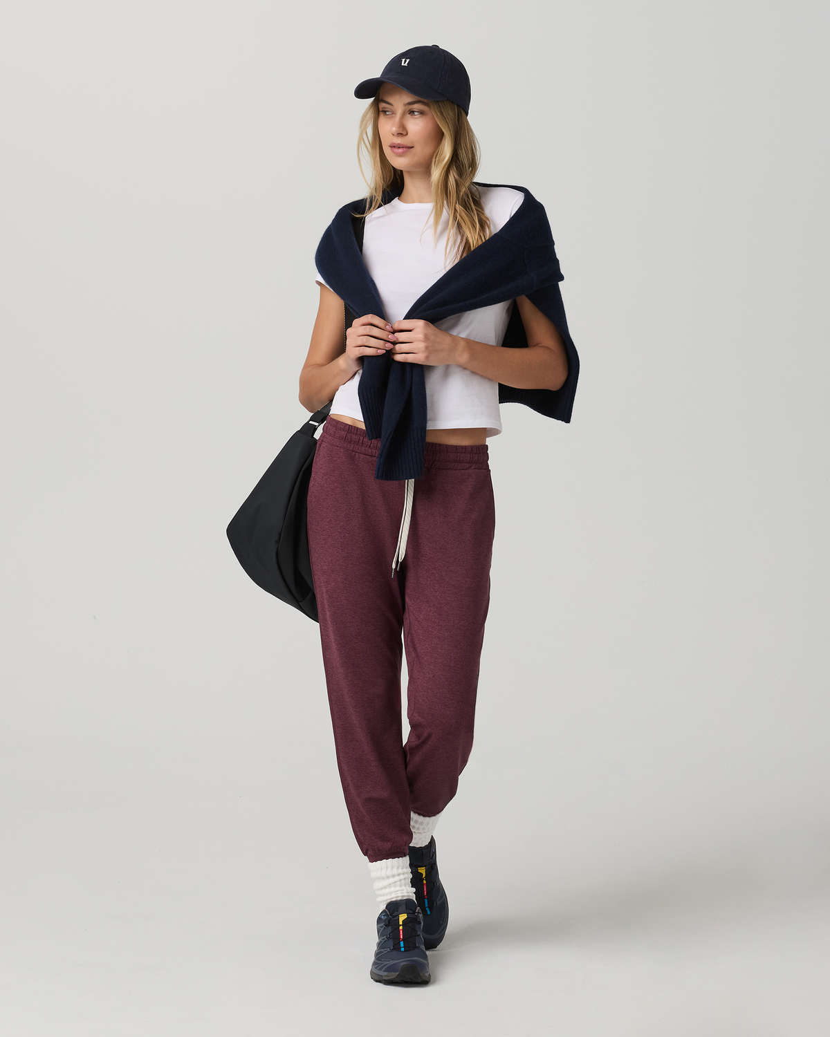Women|New Vuori Performance Jogger - Long Women's Fig Heather Joggers