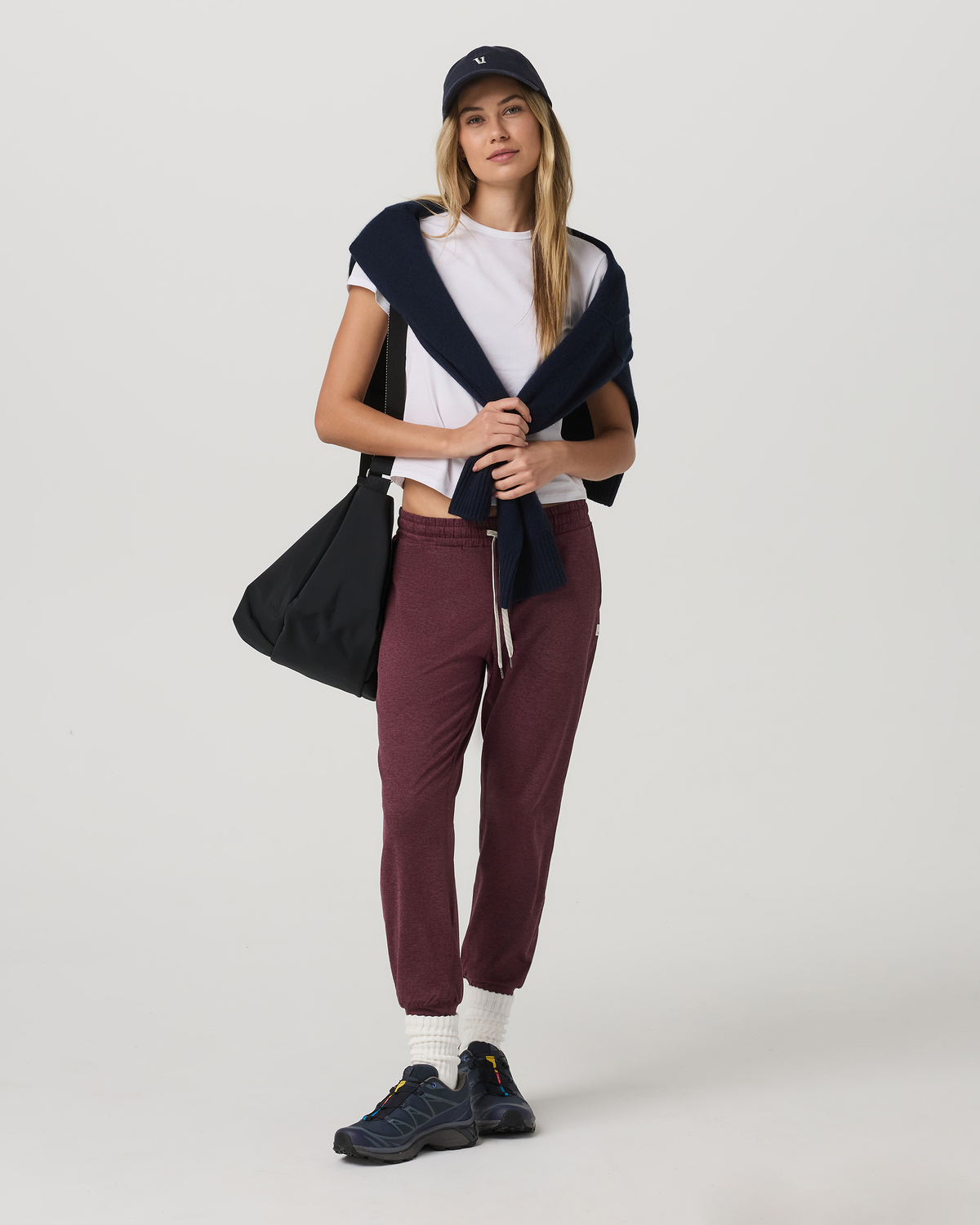 Women|New Vuori Performance Jogger - Long Women's Fig Heather Joggers