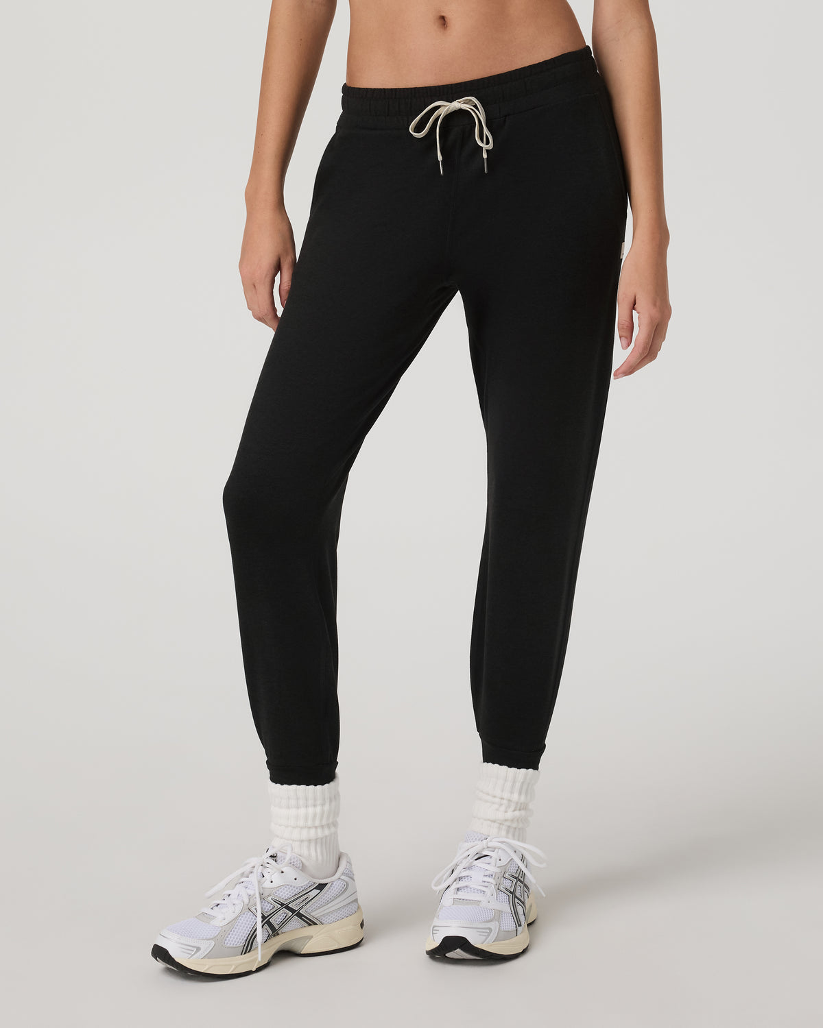 Women Vuori Performance Jogger - Long Black Heather Long Joggers