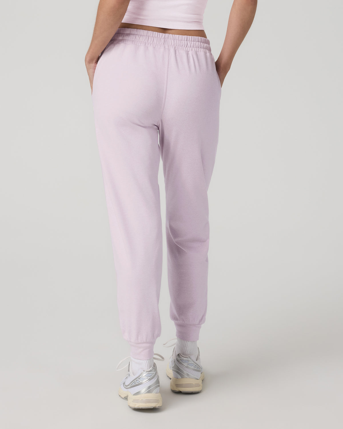 Women|New Vuori Women's Performance Joggers - Long Lilac Breeze Heather