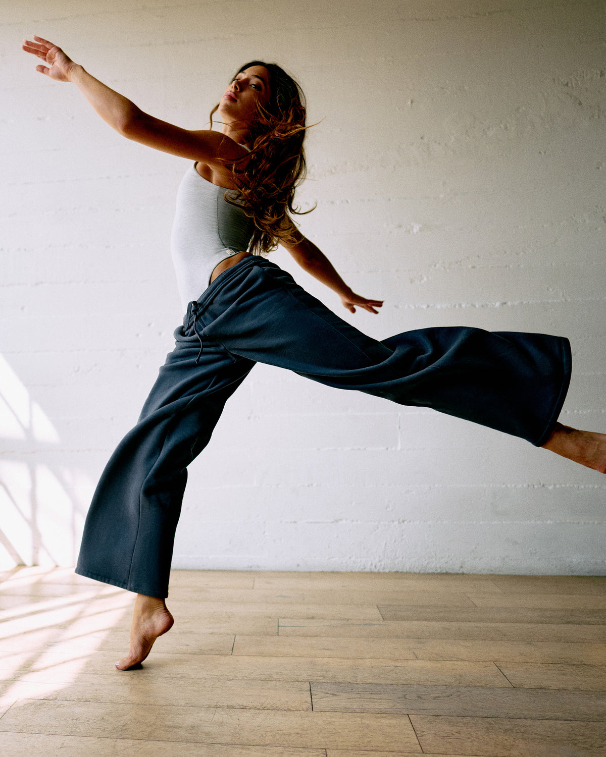 Women|New Vuori Restore Ultra Wideleg Sweatpant Women's Ocean Blue Pants