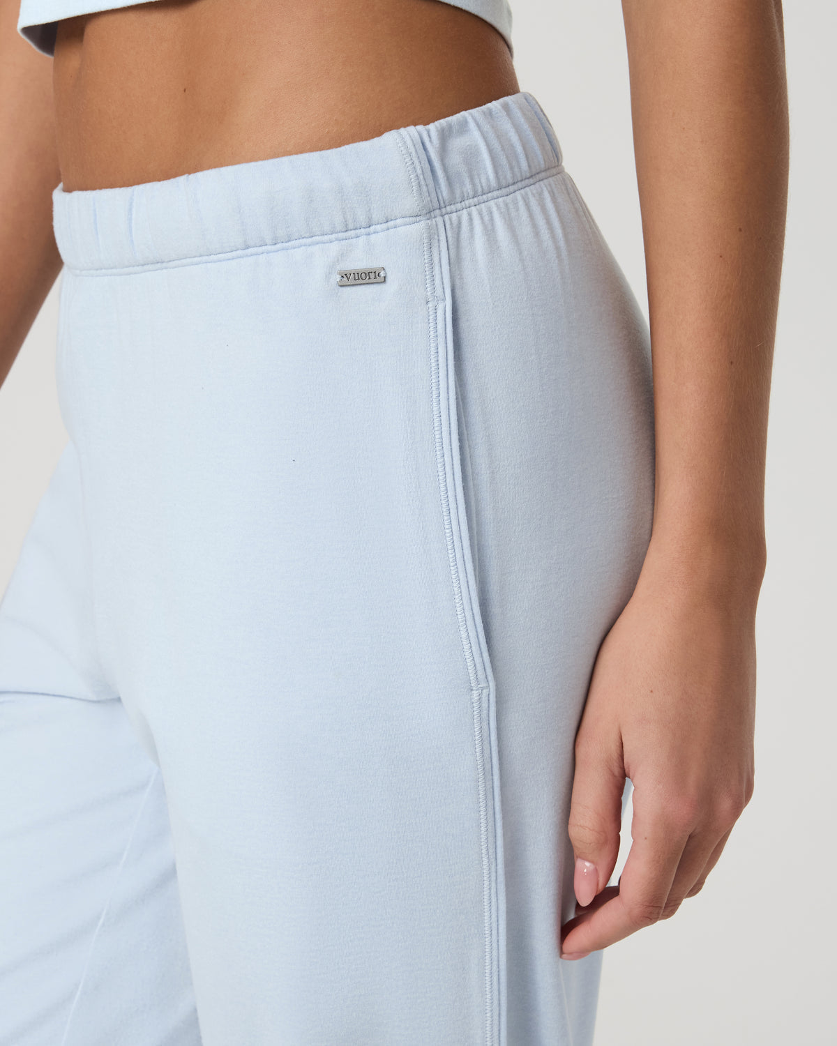 Women|New Vuori Women's Halo Modern Sweatpant Soft Sky Heather