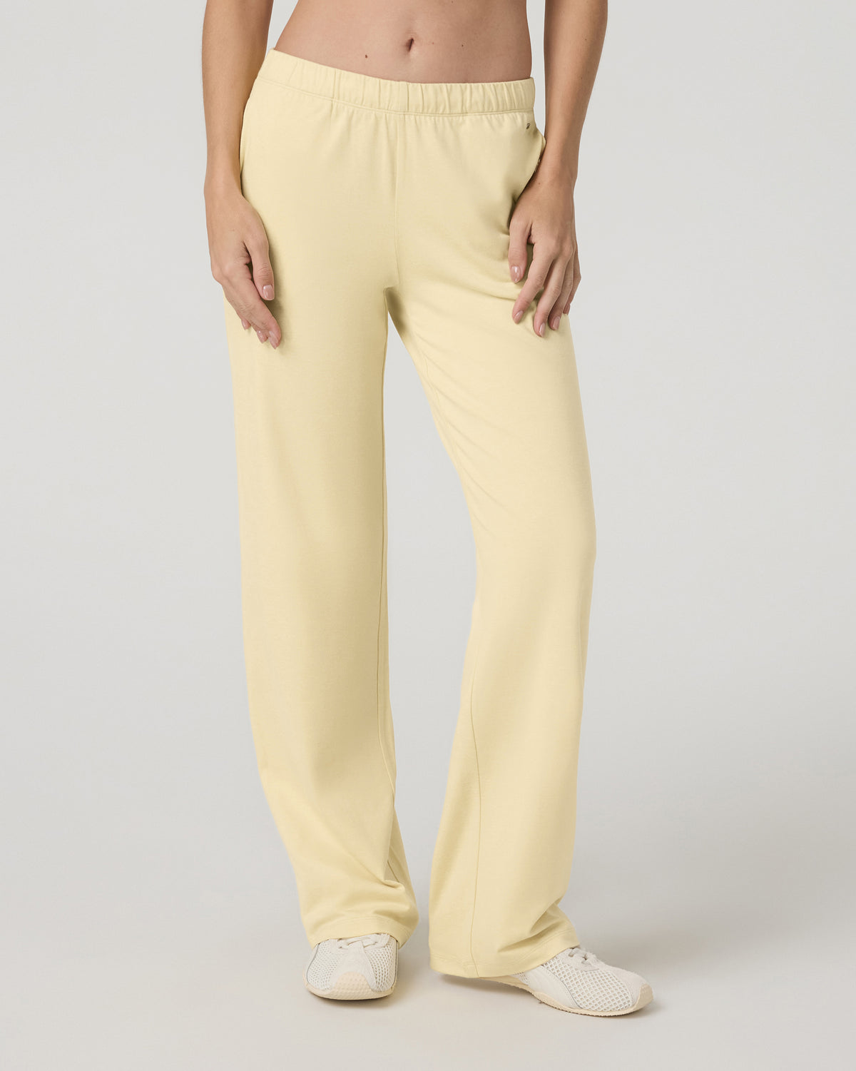 Women|New Vuori Women's Halo Modern Straight Leg Pant Lemon Snap Heather