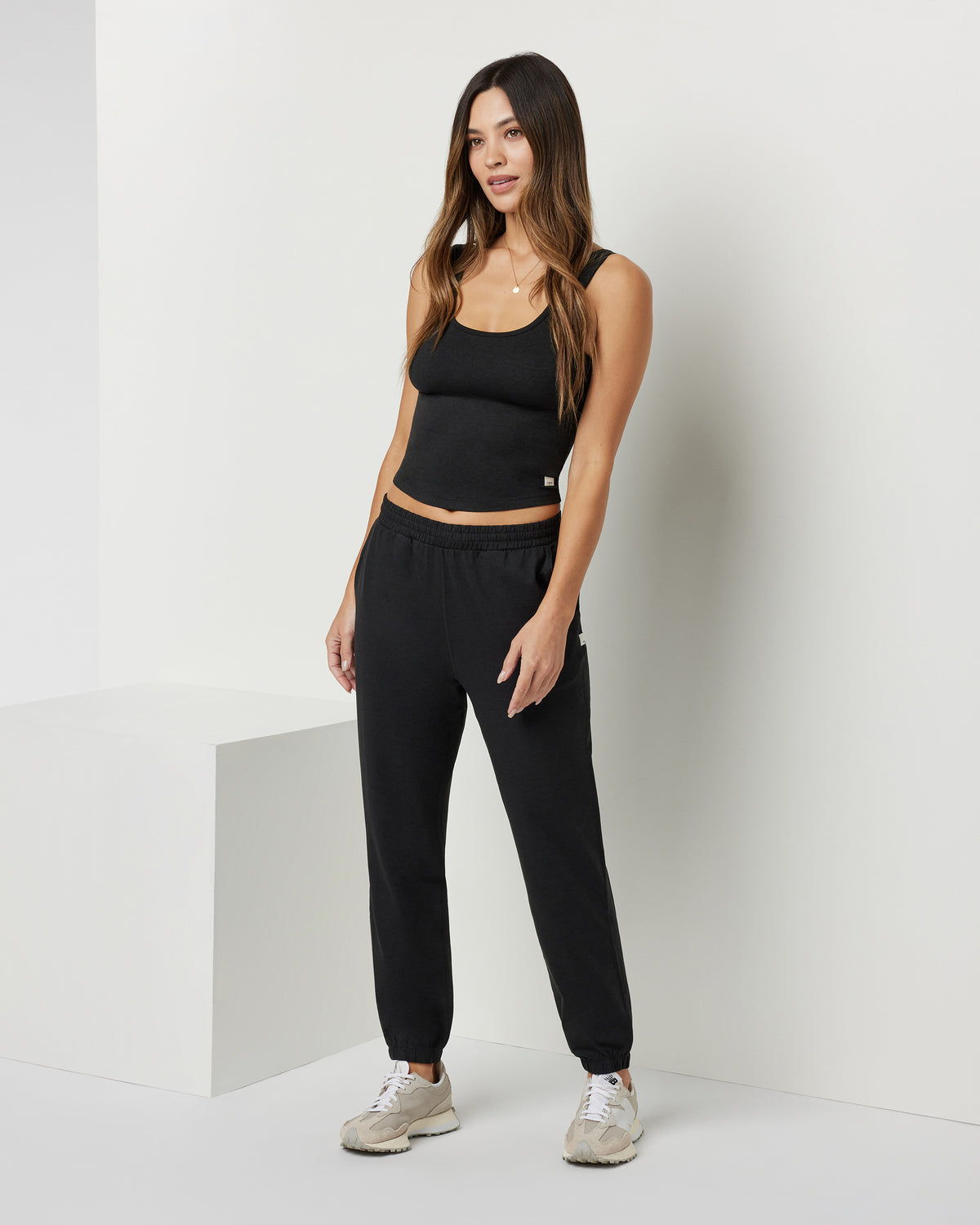 Women Vuori Boyfriend Sweatpant Women's Black Sweatpants