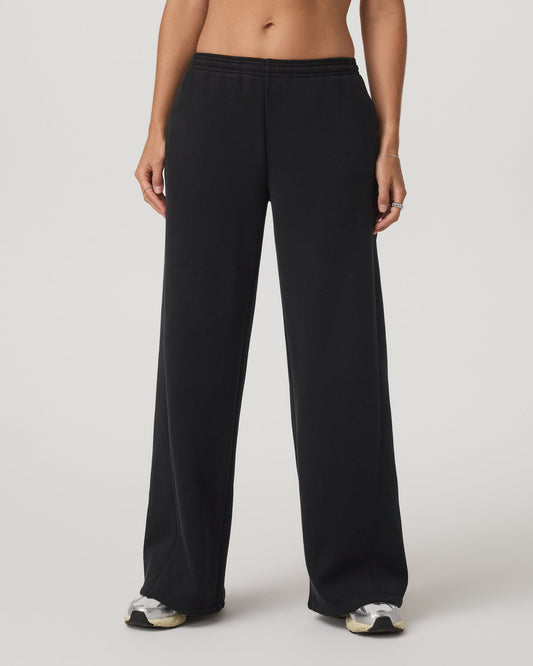 Women Vuori Women's Restore Ultra Wideleg Sweatpant Washed Black
