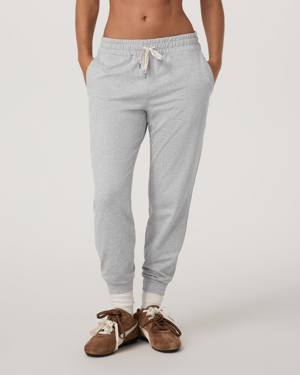 Women Vuori Performance Jogger Women's Pale Light Grey Joggers
