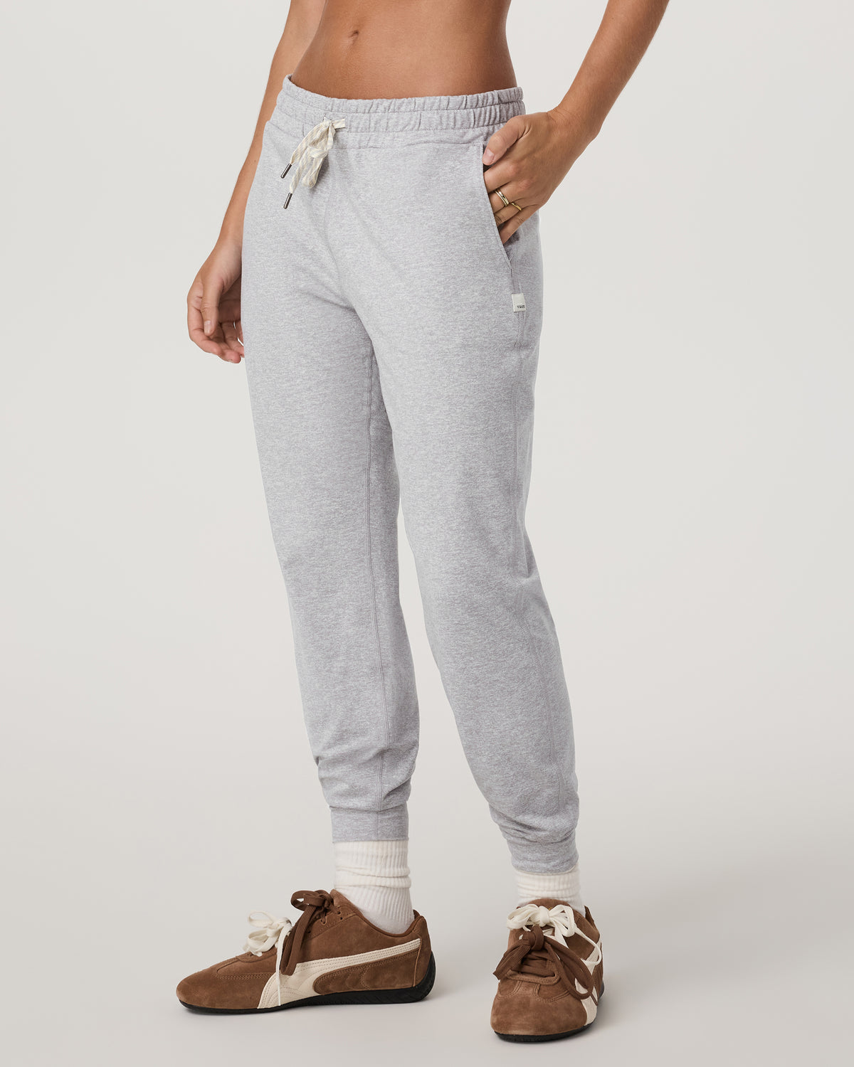 Women Vuori Performance Jogger Women's Pale Light Grey Joggers