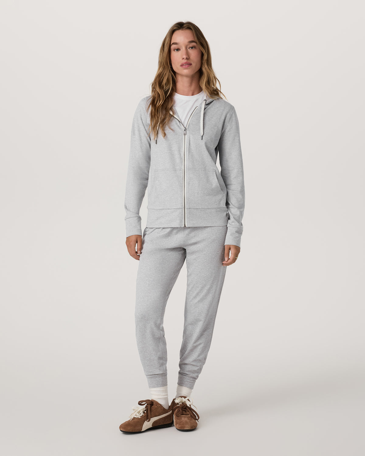 Women Vuori Performance Jogger Women's Pale Light Grey Joggers