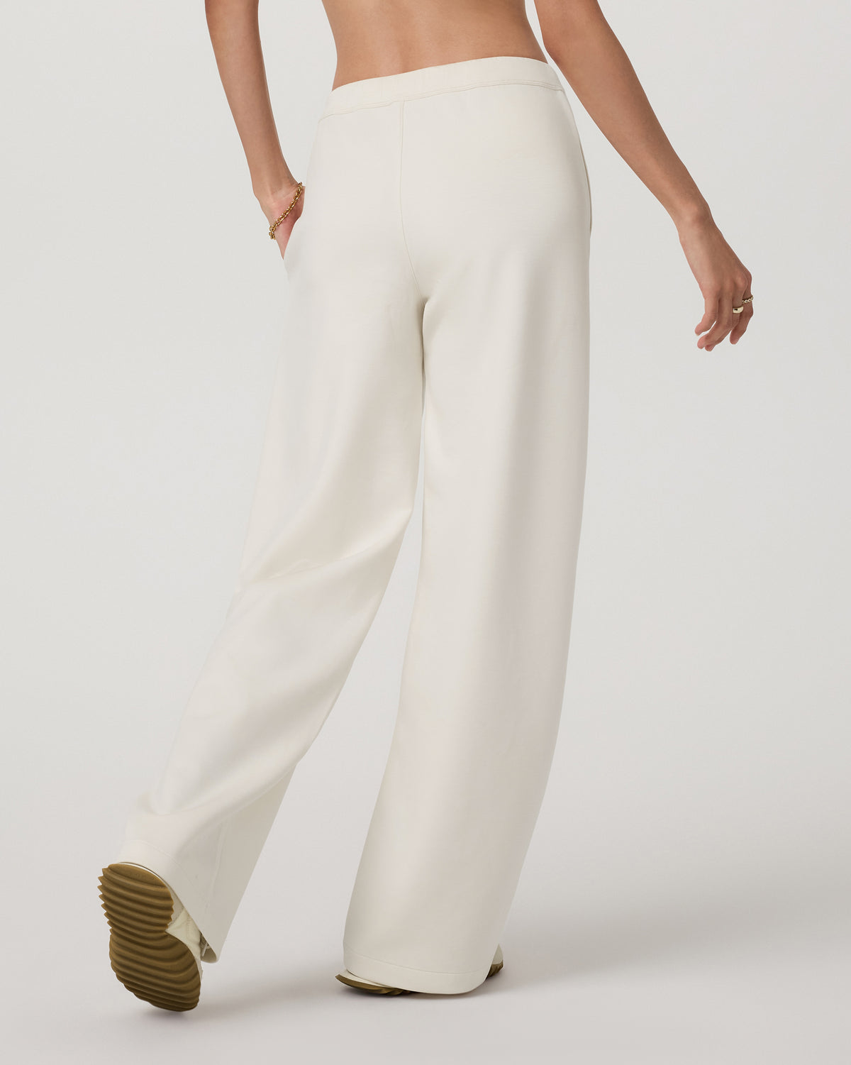 Women|New Vuori Compose Wideleg Pant Marshmallow Mid-High Rise Pants