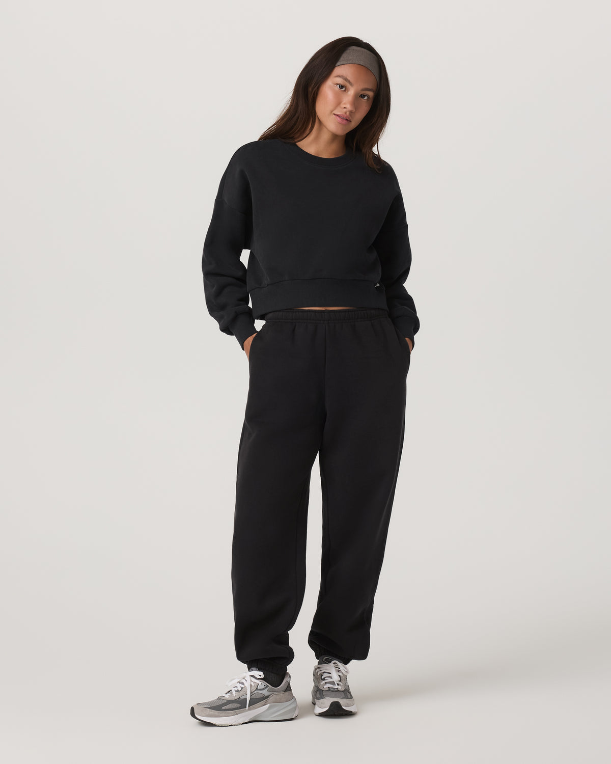 Women Vuori Restore Classic Sweatpant Women's Washed Black Pants