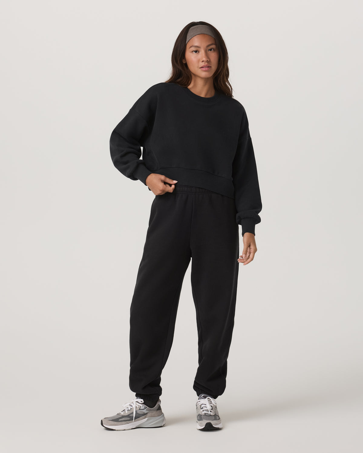 Women Vuori Restore Classic Sweatpant Women's Washed Black Pants