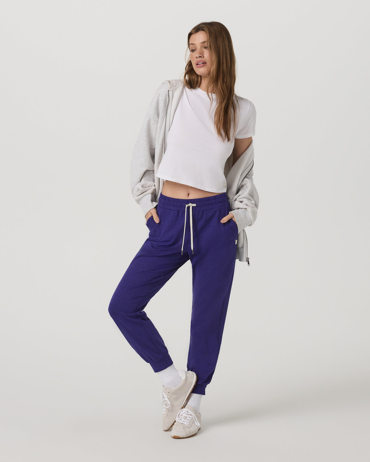 Women|New Vuori Performance Jogger - Long Stellar Sky Heather Joggers