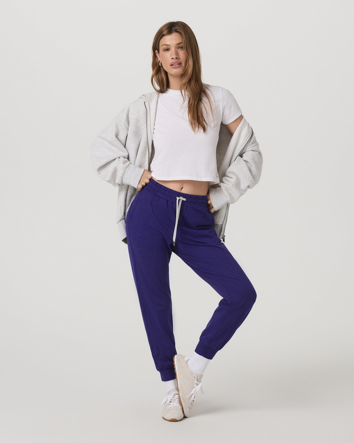 Women|New Vuori Performance Jogger - Long Stellar Sky Heather Joggers