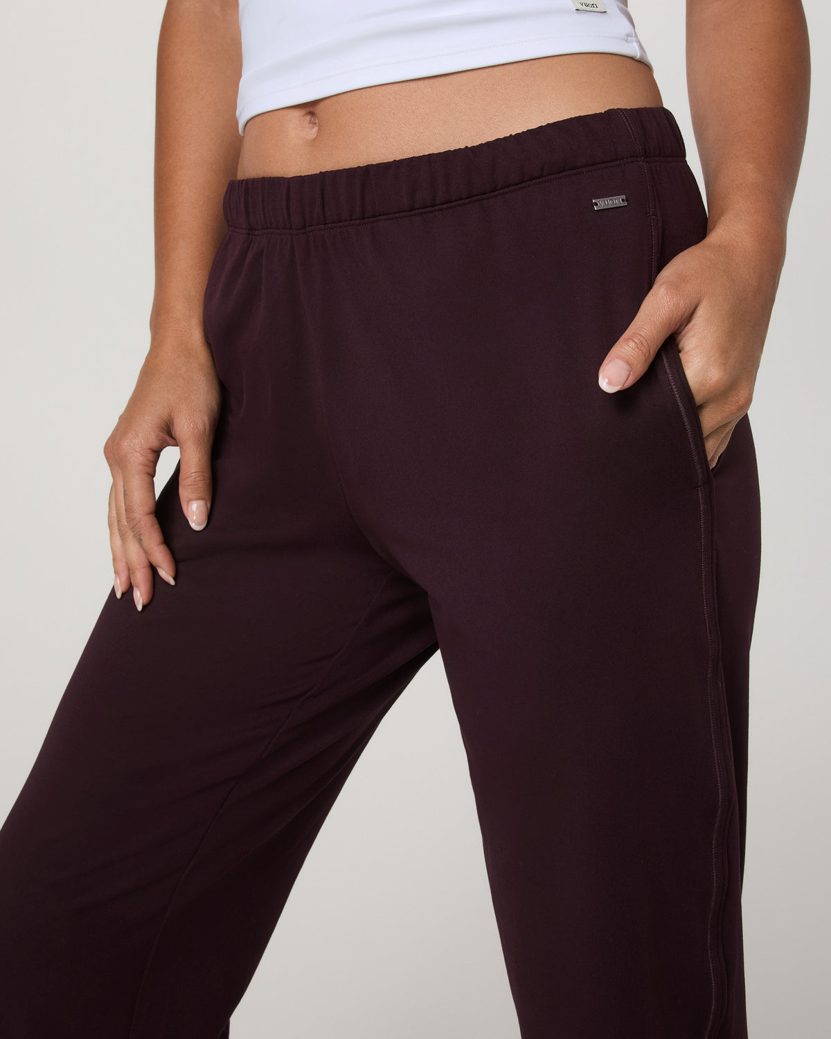 Women Vuori Halo Modern Sweatpant Women's Raisin Pants
