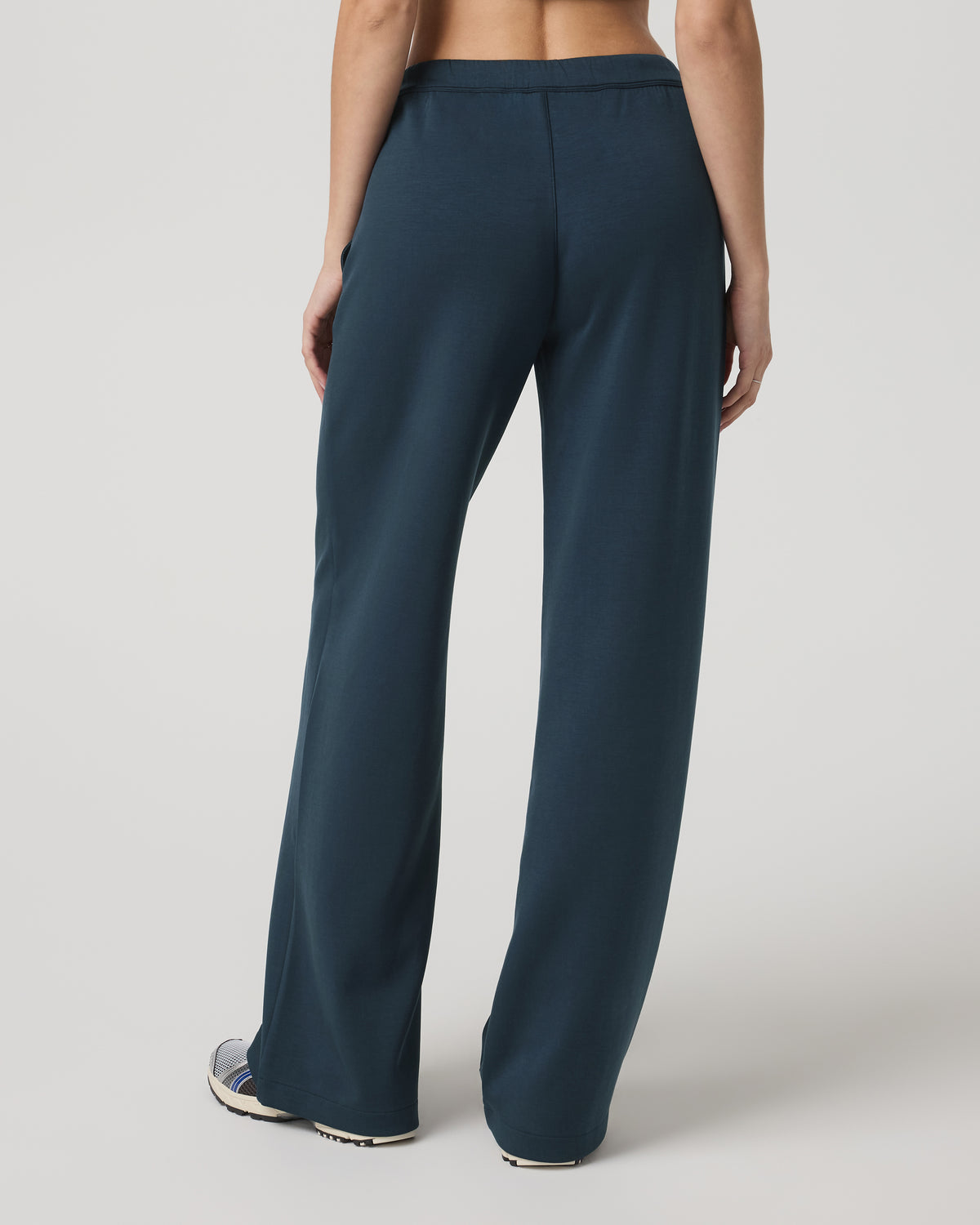 Women Vuori Compose Wideleg Pant Women's Ocean Blue Relaxed Pants