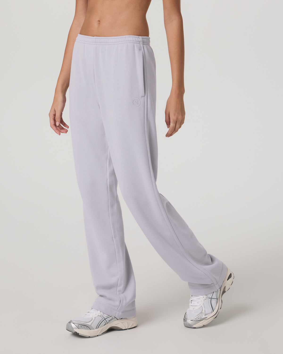 Women Vuori Women's Sedona Straight Leg Sweatpant Lavender Ice