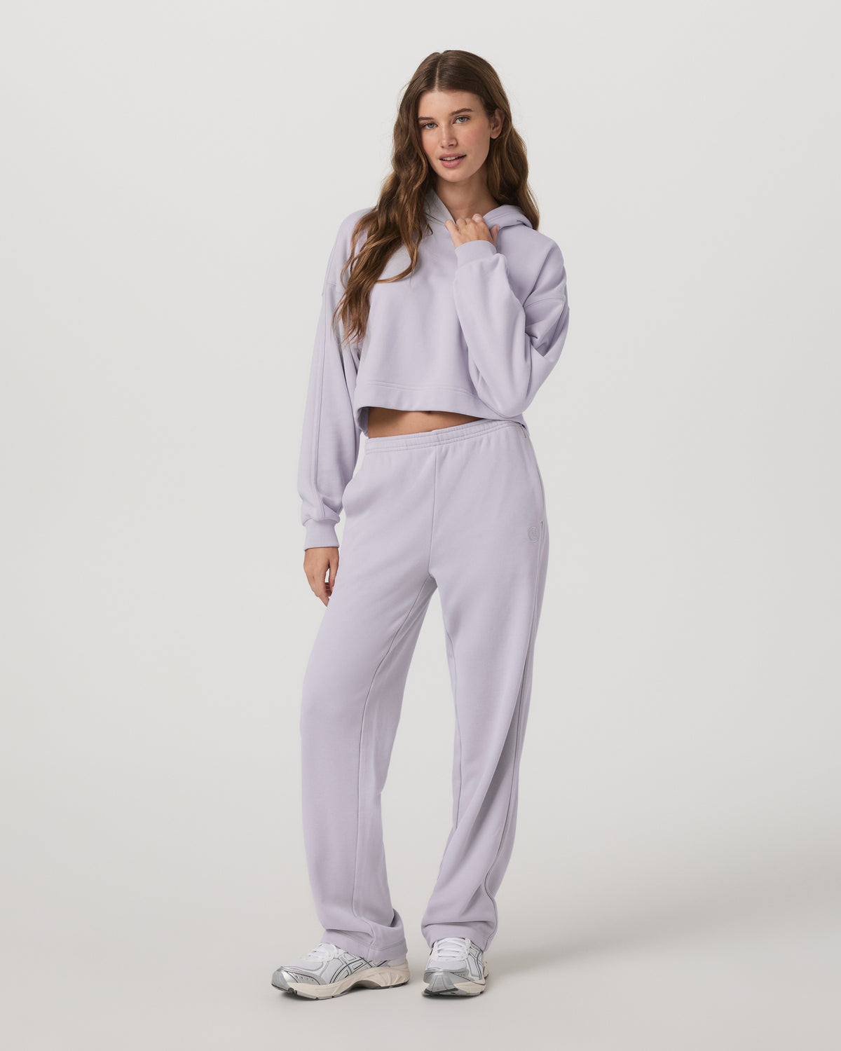 Women Vuori Women's Sedona Straight Leg Sweatpant Lavender Ice