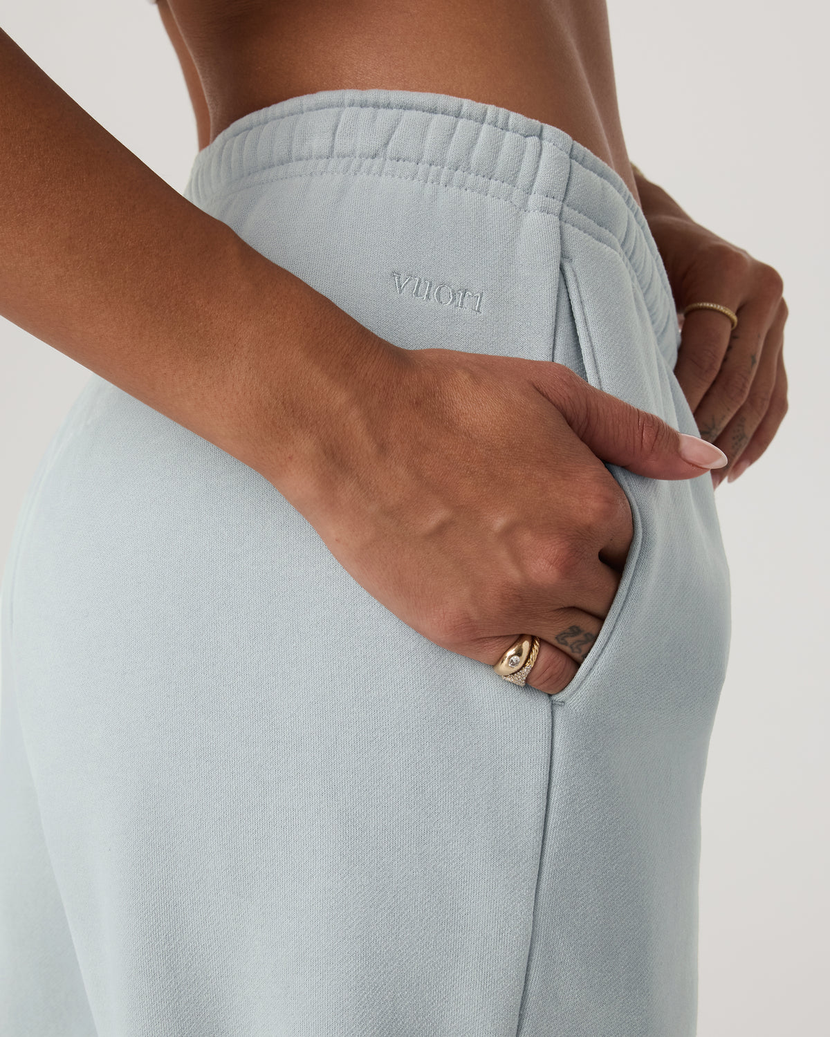 Women Vuori Restore Classic Sweatpant Women's Blue Haze Pants