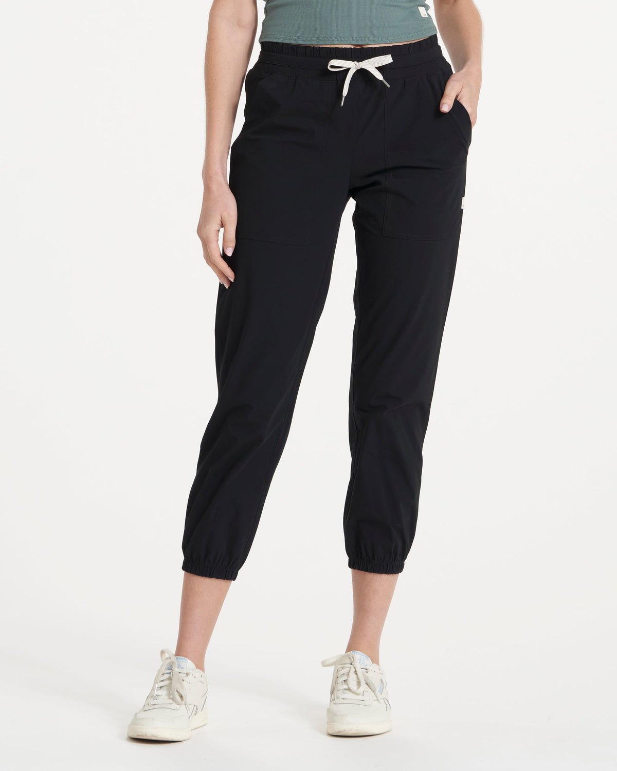 Women Vuori Miles Jogger Women's Lightweight Black Pants